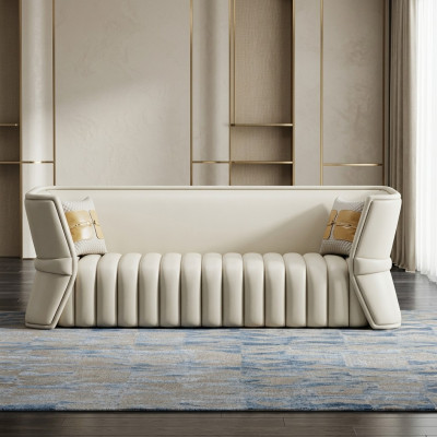 Sofa 3 zits zithoekbank banken banken gestoffeerd driezits luxe meubels