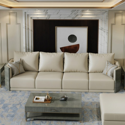 Sofa 4-zits Big xxl Bank Banken Bankstellen Woonkamer Design Big Bankstellen