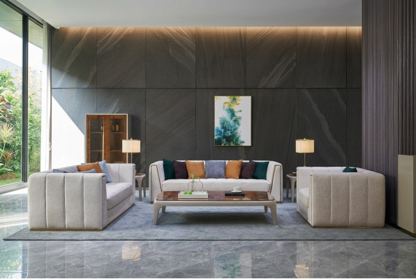 Bankstel 3+2+1 zits Klassieke woonlandschap decoratie Banken Sofa's