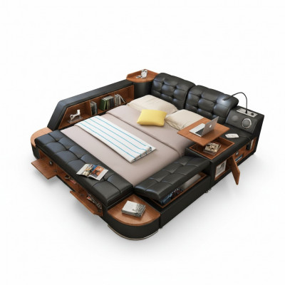 Multifunctioneel bed Bedden Tweepersoonsbed Deco Tweepersoonsbed Slaapkamer