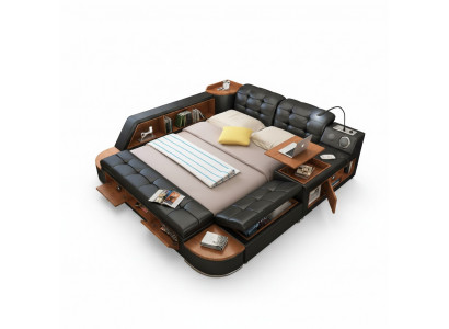 Multifunctioneel bed Bedden Tweepersoonsbed Deco Tweepersoonsbed Slaapkamer