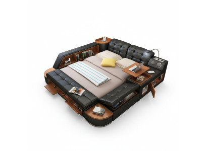 Multifunctioneel bed Bedden Tweepersoonsbed Deco Tweepersoonsbed Slaapkamer