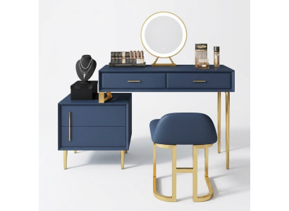 Make-uptafel Spiegel Krukje Compleet Decor Set Commode Slaapkamer Nieuw