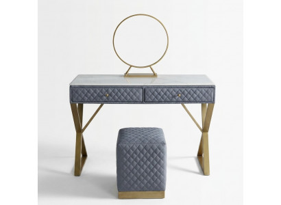 Schminktafels Consoles Tafel Slaapkamer Houten Decoratie Spiegel + Ladenkast