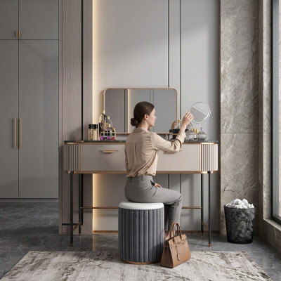 Kaptafel Kruk Console Make-up Deco Tafels Tafel Consoles Secretaris