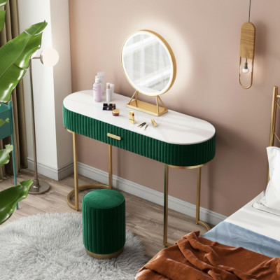 Kaptafel ontwerp console tafels + kruk kaptafel make-uptafel nieuw