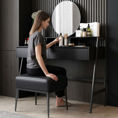 Ontwerper consoles make-uptafel cosmetische tafel spiegel lade