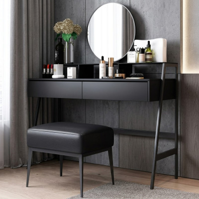 Ontwerper consoles make-uptafel cosmetische tafel spiegel lade