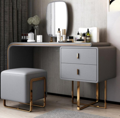 Tafel Moderne Console Spiegel Ladenkaptafel Kaptafel Slaapkamer Kruk Consoles