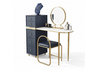 Kaptafel Spiegel Kruk Set Ladenkast Slaapkamer Nieuw Make-up