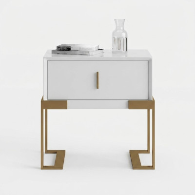 Nachtkastje. Nachtkast. Bijzettafel. Commode. Nachtkastje.