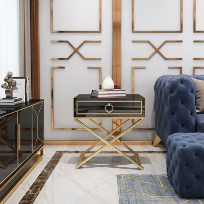 Nacht Console Tafel Bijzettafel Slaapkamer Decor Commode Kast Tafels