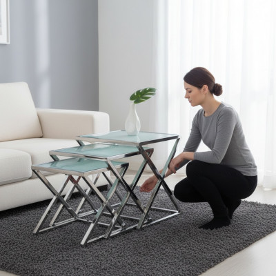 Ontwerp Eettafel Bijzettafels Salontafel Bank Tafel Bank Woonkamerset Wonen