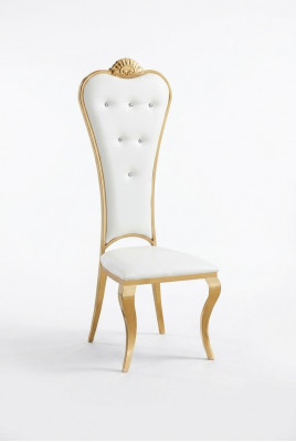 Stoel Armstoel Bekleding Hout Klassieke Stoelen Luxe Roestvrijstalen Fauteuil
