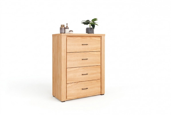Commode van echt hout, dressoirs buffetkast houten meubels nieuw beige dressoir.