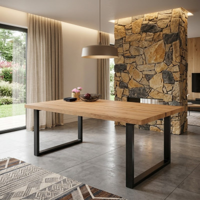 Tafel Loft Meubels Hout Eettafel 160x90cm Eettafels Tafels Modern Ontwerp Nieuw