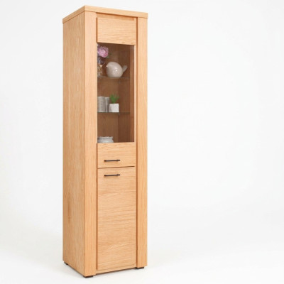 Vitrine Beuken ladenkast hout enkele vitrinekasten glazen kasten kast meubels