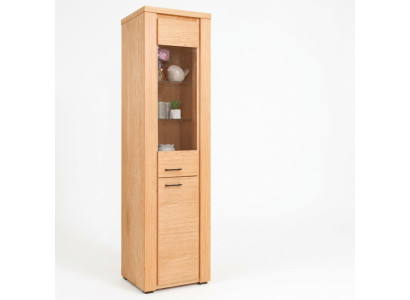 Vitrine Beuken ladenkast hout enkele vitrinekasten glazen kasten kast meubels
