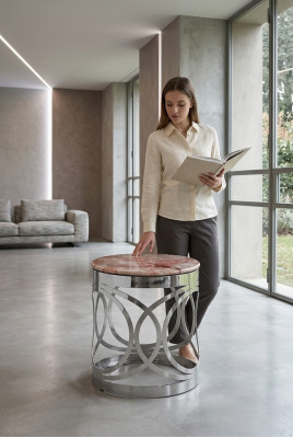 Edel design moderne salontafel tafels bijzettafel bank woonkamer
