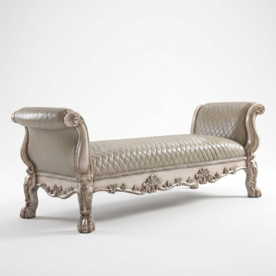 Hocker Bank Poef Kussen Bijzettafel Poef Voetenbank Ottomaans Bank Barok Nieuw