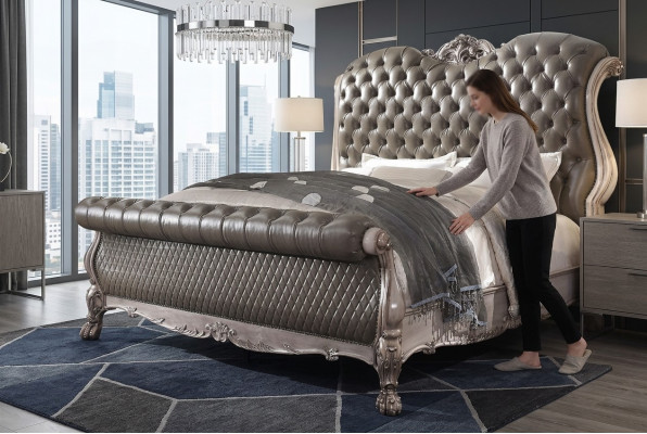 Tweepersoonsbedden Hotel 180x200 Italiaanse meubels Luxe Barok