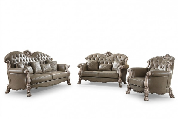 Barok Chesterfield bankstel Klassiek bank meubelen bankstel banken Nieuw