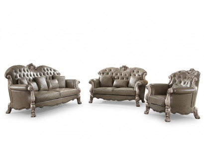 Barok Chesterfield bankstel Klassiek bank meubelen bankstel banken Nieuw