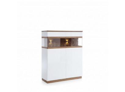 Luxury Glas Vitrine Houten Designer Kast Vitrines Rek Kasten Planken Meubels