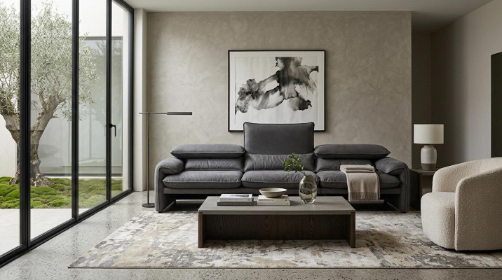 Ontwerp Bankstel xxl Bank 4 Zits Stof Groot Nieuw Woonkamer Bank Bekleding