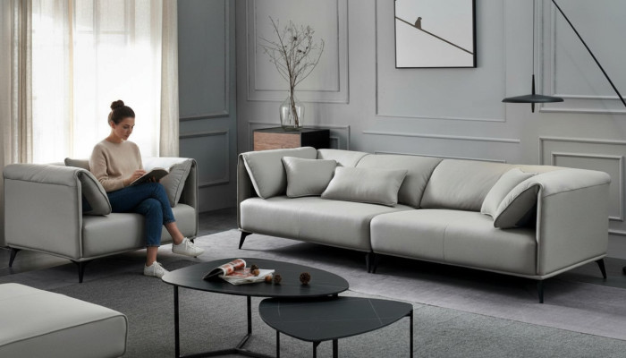 Italiaans design bankstel bankstel 4+1 zits bank bekleding meubels