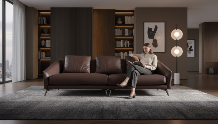 Moderne 4-zits bankstellen meubels Vierzits woonkamer bank ontwerp sofa
