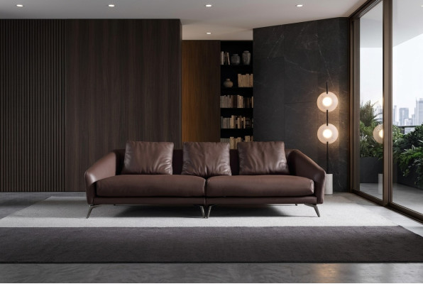 Moderne 4-zits bankstellen meubels Vierzits woonkamer bank ontwerp sofa