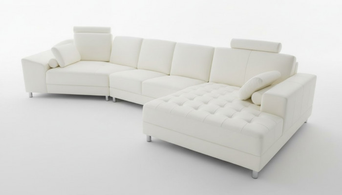 Ontwerp hoekbank leder bankstellen banken U-vorm bank bank bekleding nieuw woonlandschap
