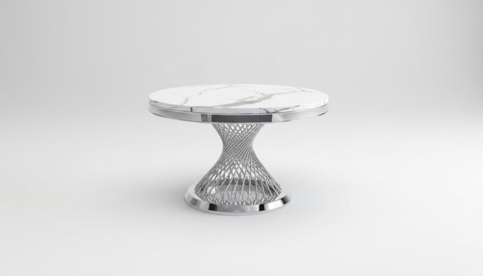 Tafel xxl roestvrij staal meubels Jugendstil koninklijke luxe meubels eettafel conferentietafel