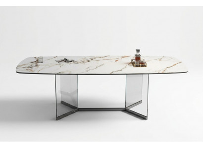 Ontwerp marmeren tafel, woonkamertafels eetkamer roestvrijstalen tafel, moderne eettafel