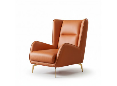 Luxe televisieclub fauteuil gestoffeerde zitsbank ontwerpbank fauteuil relax lederen lounge