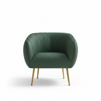 Luxe woonkamer Nieuwe ontspanningsstoel Metaalontwerp Gestoffeerde loungeclub
