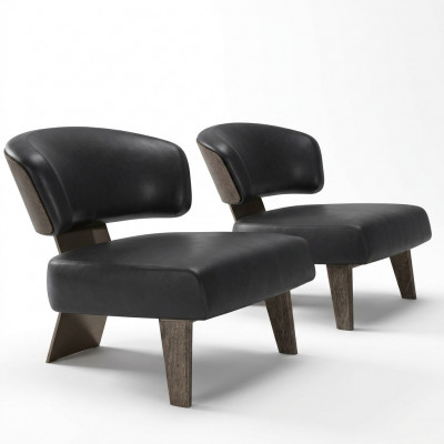 Ontwerp Fauteuil Bank Bank Relax Stof Luxe Lounge TV Club Zits-duitser.