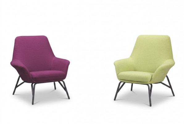 Ontwerp Fauteuil Bank Bank Sofa Ontspannen Stof Lounge Luxe tv-club zitplaatsen