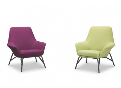 Ontwerp Fauteuil Bank Bank Sofa Ontspannen Stof Lounge Luxe tv-club zitplaatsen