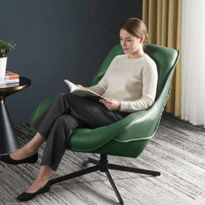 Woonkamer Modern Textiel Stof Groen Creatieve Meubels Fauteuil Modern