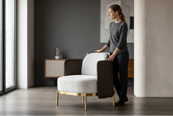Bank Relax Lounge Club Bekleding Ontwerp Fauteuil Leer Luxe TV