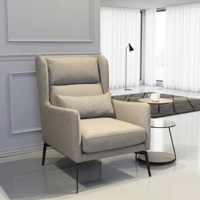 Fauteuil Stoel Bekleding TV Leer Textiel Hout Stof Design Lounge Club Relax
