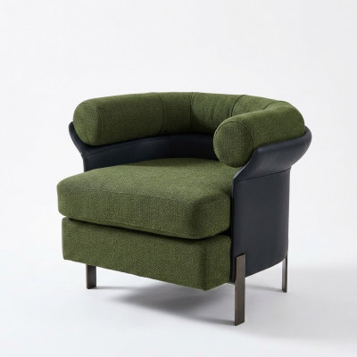 Luxe stoel bekleding cocktail ontspannings lounge club stoelen design fauteuil