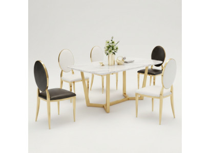 Ontwerp Eettafel Moderne Marmer Eetkamer Woonkamer Keuken Tafels Tafel
