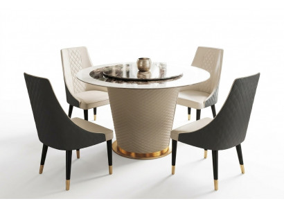Marmeren eettafel Moderne eetkamer Woonkamer Keuken Tafels Design Tafel Rond Nieuw