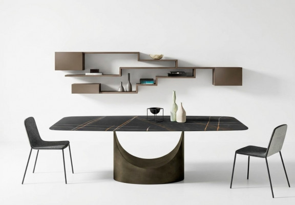 Moderne eettafel Tafel Tafels Eetkamer Luxe meubelontwerp Steen Keuken Nieuw