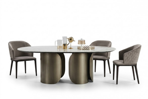 Tafels van steen Keuken Moderne eettafel Tafel Eetkamer Luxe Meubels Ontwerp Nieuw