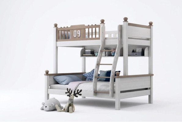 Stapelbed stapelbedden hoogslaper Echt hout kinder- en jeugdkamer Nieuw