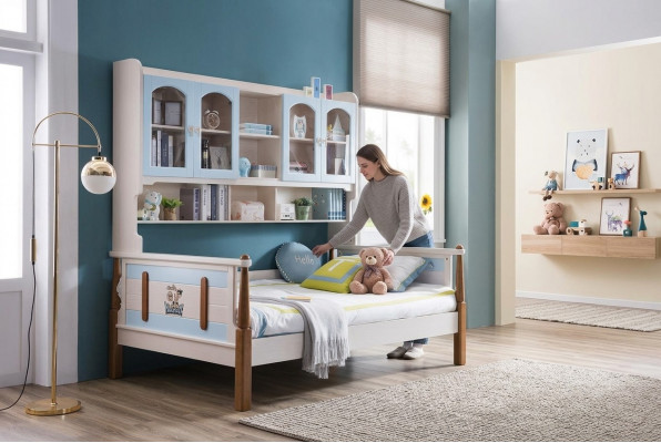 Kinderbed Stapelbed Hoogslaper Speelbed Kinderkamer Tweepersoonsstapelbed